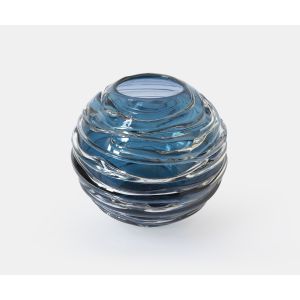Strata Medium Vase - Midnight