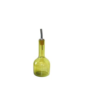 Olive Oil Bottle, Short - Moss