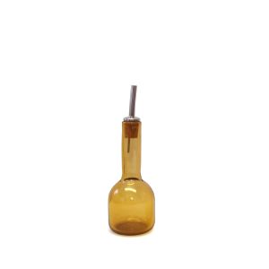 Olive Oil Bottle, Short - Amber