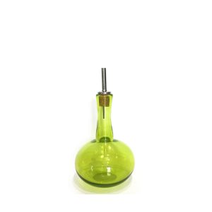 Olive Oil Bottle, Spherical - Moss