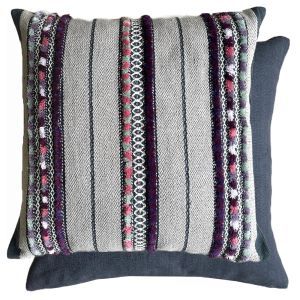 Mangala - Aubergine Decorative Pillow