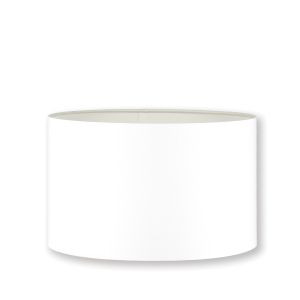 Linen 16" Drum Lampshade - Ivory 