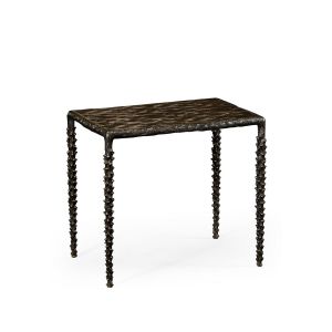 Delamere Bronze Table, Small - Black Antique