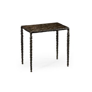 Delamere Bronze Table, Large - Black Antique