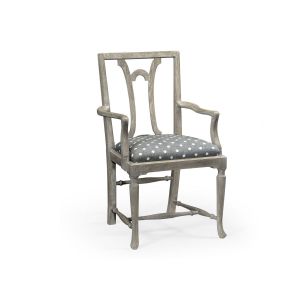 Lewellen Carver Chair - Greyed Oak