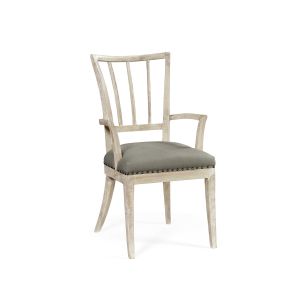 Lucillo Carver Chair - Washed Acacia