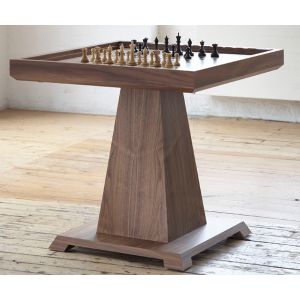 Volta Games Table with Scrabble, Draughts and Chess