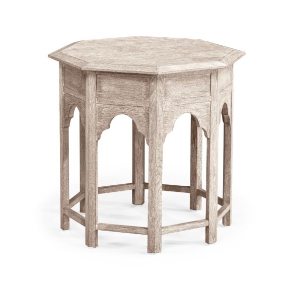 Tanjina Side Table Venetian White Oak