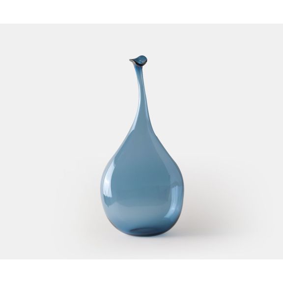 Wonky Bottle Large - Steel Blue