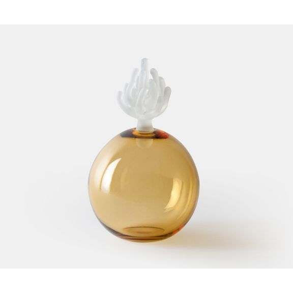 Anemone Bottle Large - Amber