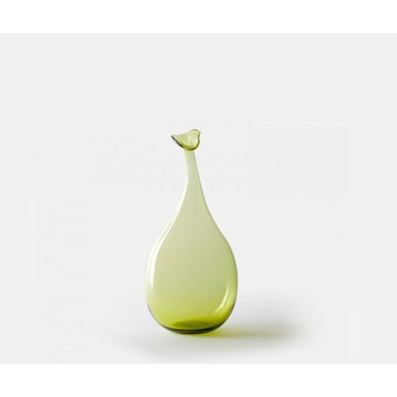 Wonky Bottle Medium - Moss
