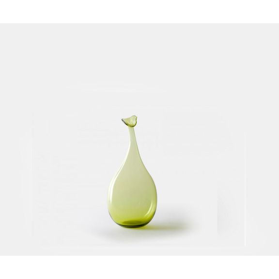 Wonky Bottle Small - Moss