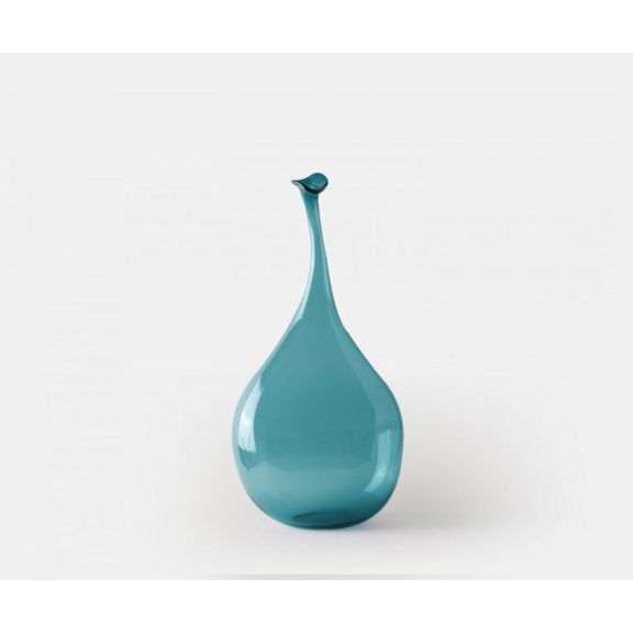 Wonky Bottle Medium - Turquoise