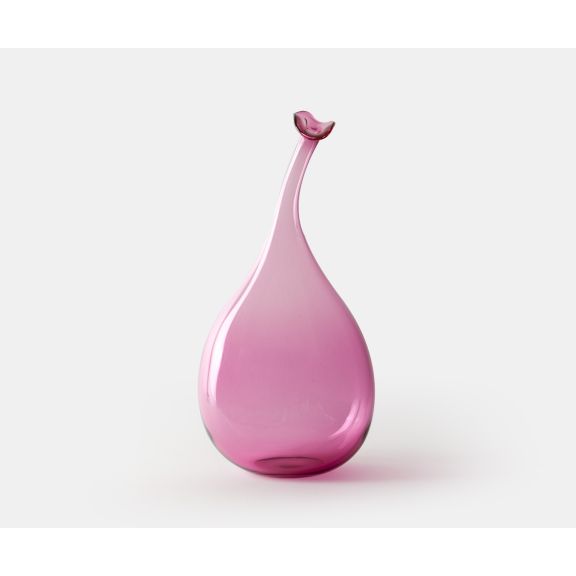 Wonky Bottle Small - Gold Ruby
