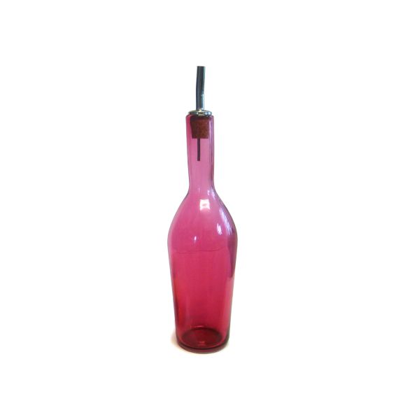 OLIVE Oil Bottle Tapered - Fuschia