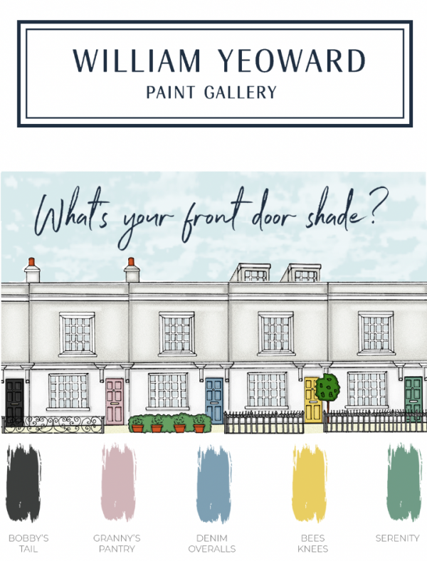 William Yeoward Paint Gallery - What's your front door shade?